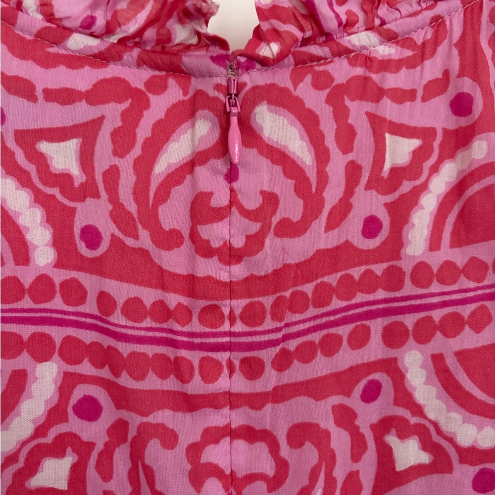Vineyard Vines Pink Geometric Dress - Picture 9 of 9